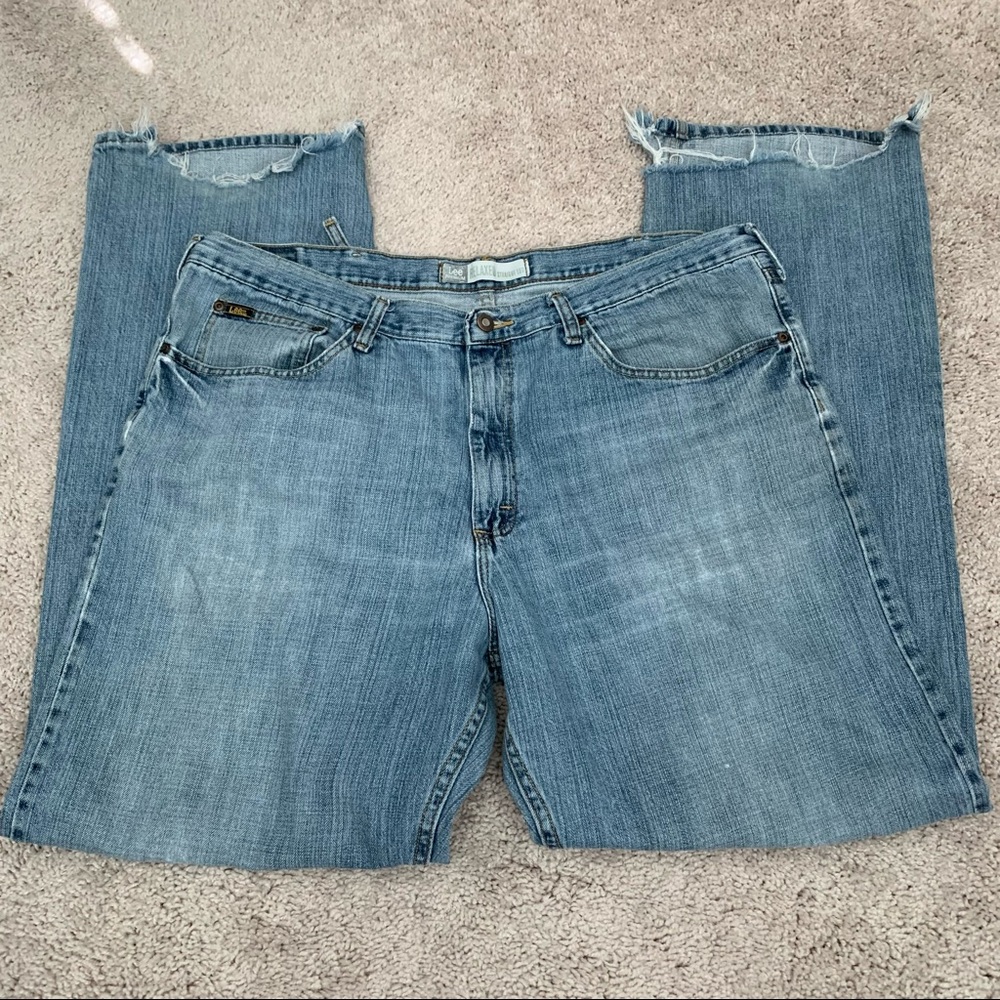 Lee Relaxed Straight Leg Jeans 40